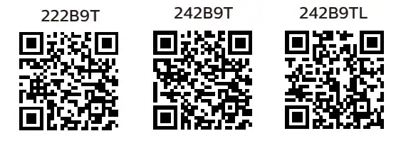 PHILIPS 222B9 242B9 B Line LED Monitor - qr code 2