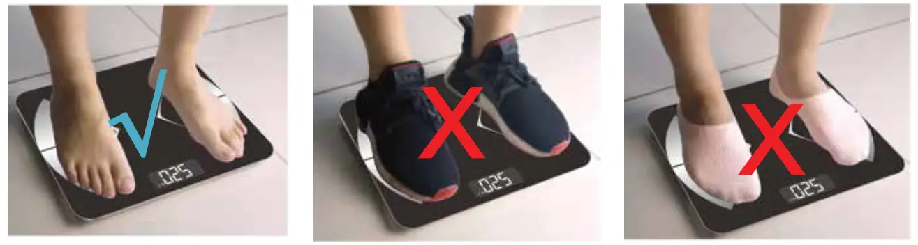 VALORE LA28 Smart Scale with Body Composition and Heart Rate Monitor - Figure 5