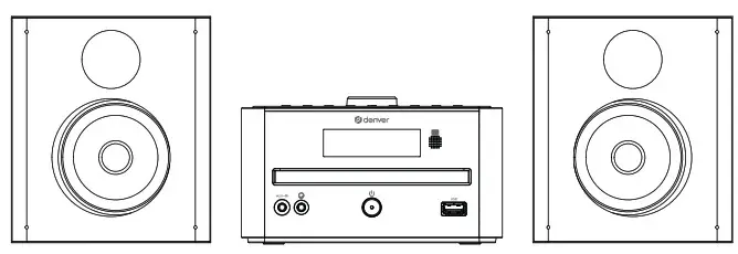 DENVER MDA-270 Micro System