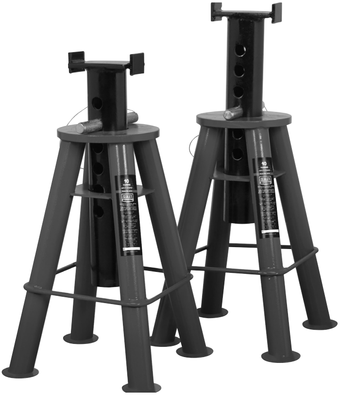 SEALEY AS10 Axle Stands Pair 10 TONNE Capacity Per