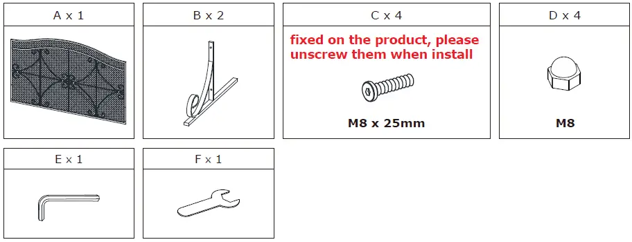 FUFU-GAGA-TDJW-EBKF170010-Solid-Wrought-Iron-Frame-with-Metal-Mesh-Decorative-Scroll-Design-Free-Standing-Spark-Guard-Fireplace-fig-2