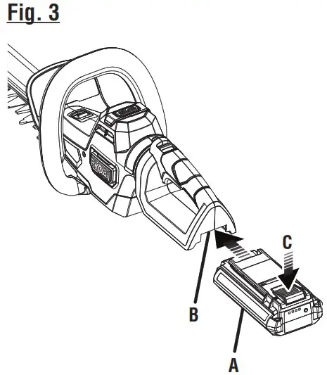 RYOBI RY40606 40V Hedge Trimmer - overview 3