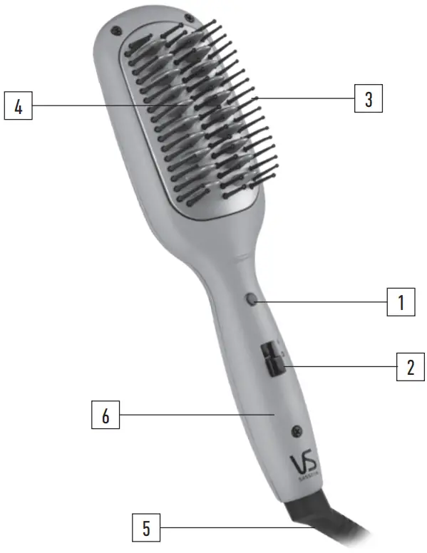 VS SASSOON VSLE112A Hot Brush - FIGURE 2