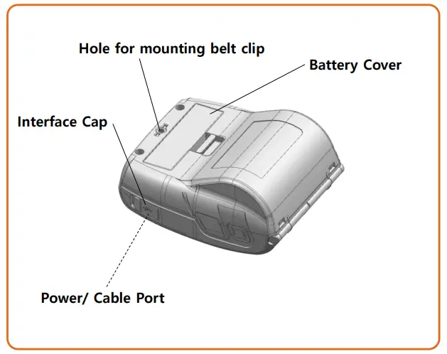 BIXOLON SPP-C300 2 and 3 Inch Mobile Receipt Printer - fig 20
