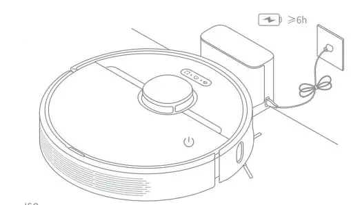 xiaomi Dreame D9 Robot Vacuum Cleaner User Manual - Place the robot onto the charging dock to recharge