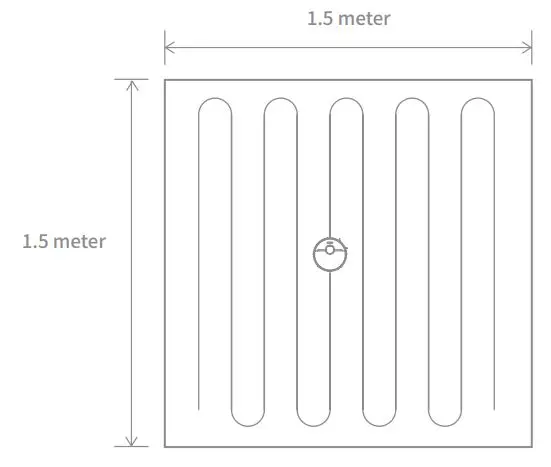 xiaomi Dreame D9 Robot Vacuum Cleaner User Manual - Spot Clean mode