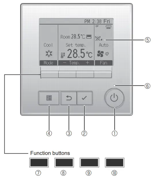 MITSUBISHI ELECTRIC PKA M LA L 2 Series Air Conditioners Indoor unit - fig 2