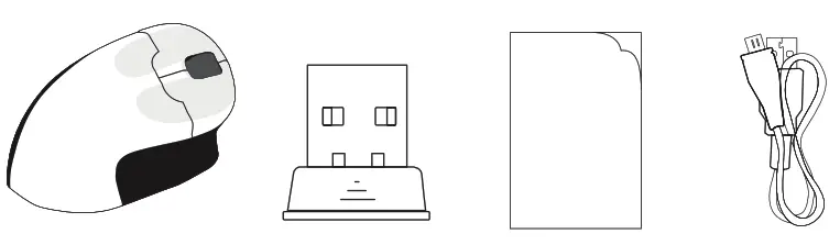 BAKKER ELKHUIZEN Ergo Grip Mouse Wireless - 1