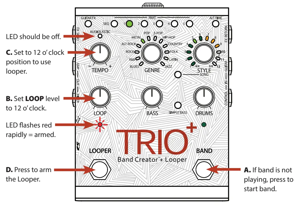 DigiTech Trioplus Band Creator Looper - Fig6