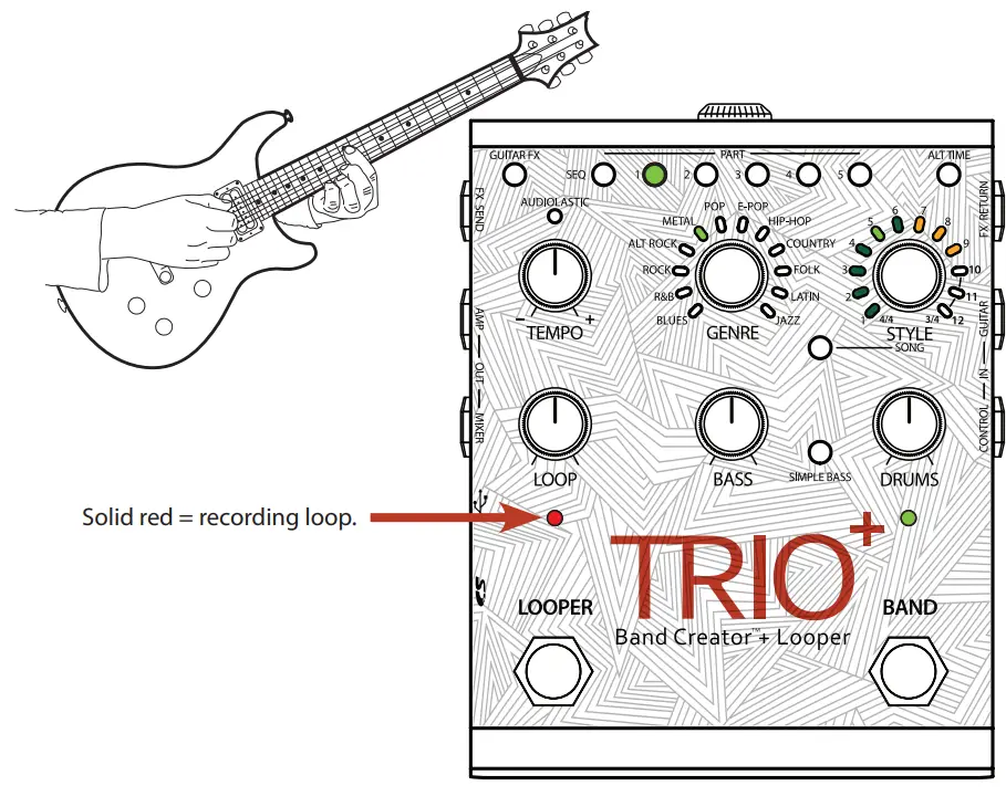 DigiTech Trioplus Band Creator Looper - Fig7