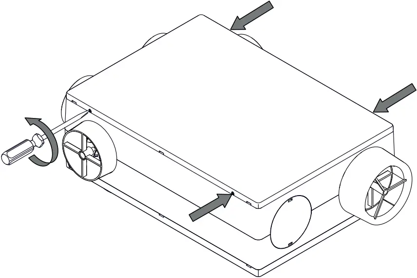 envirovent MEV 160 - INTERNAL ACCESS 1