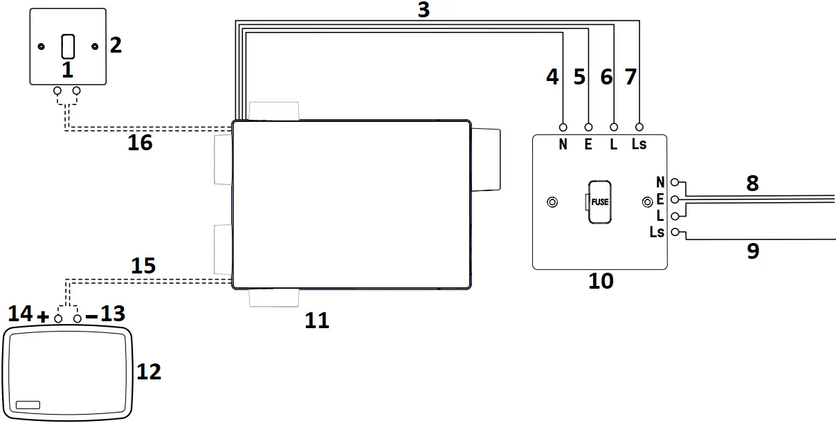 envirovent MEV 160 - WIRING DIAGRAM 2