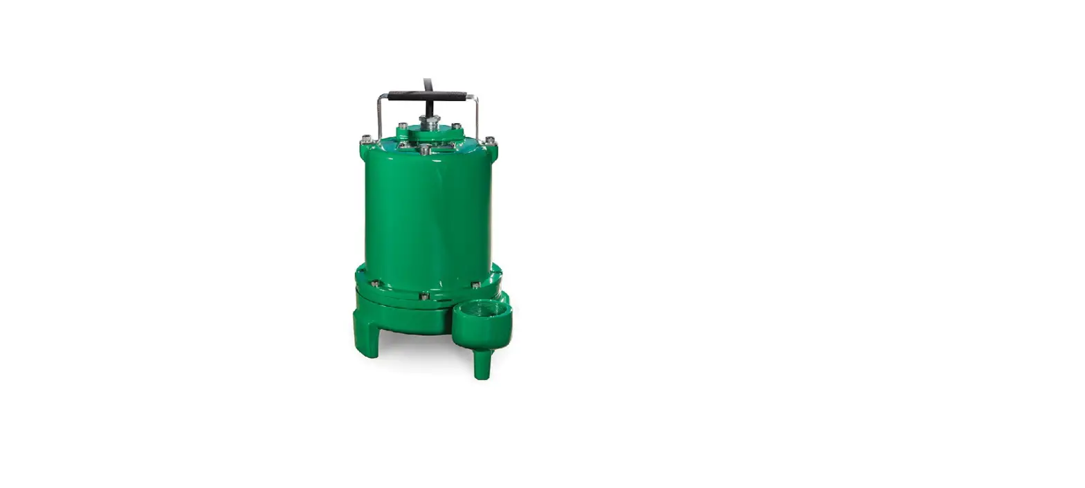 Pentair Myers Rg-10 Grinder Pump Instruction Manual Pentair Myers Rg-10 Grinder Pump Instruction Manual