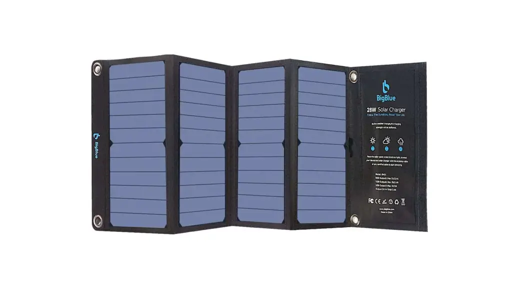 Bigblue B401d 28w Solar Panel Instruction Manual Bigblue B401d 28w Solar Panel Instruction Manual