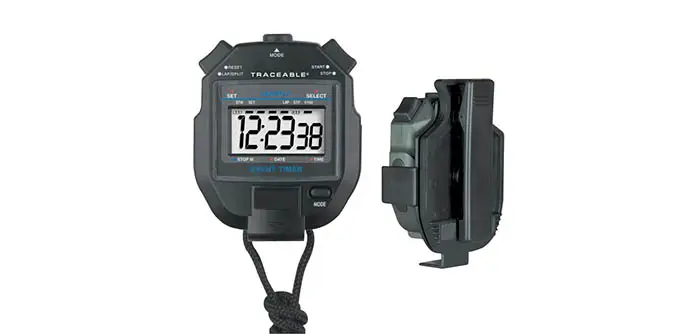 Traceable Jumbo Dgit Stopwatch Instructions