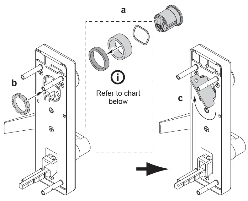 Falcon-25-R-L-2-Double-Cylinder-Rim-Device-with-Lever-Trim-FIG-7