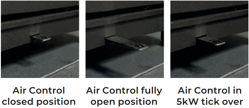 Mifires Skiddaw 49 kW Ecodesign Wood Burning Stove - Air Control