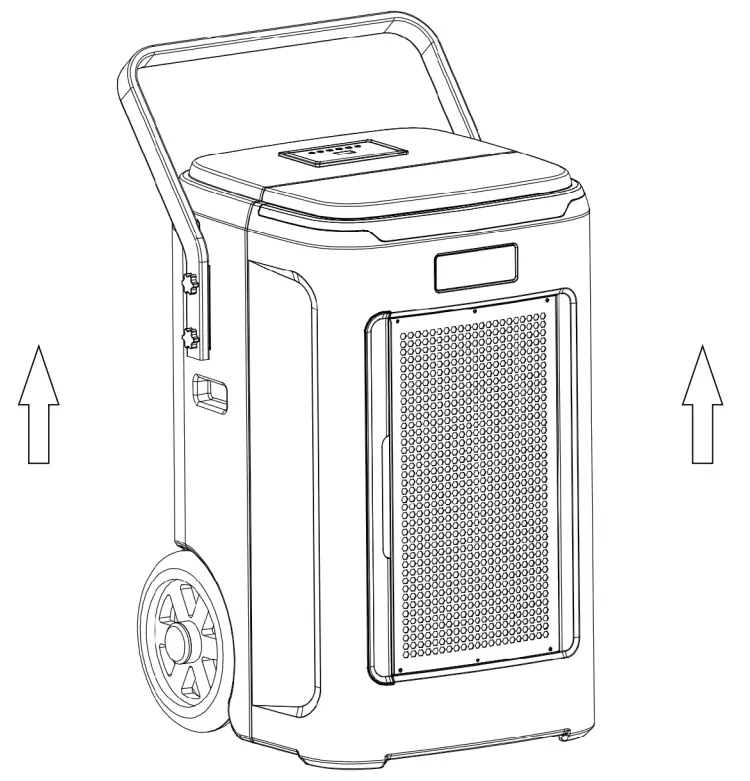 Fehom 180 Pint Commercial Dehumidifier - fig 1