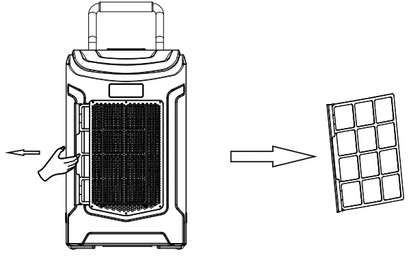 Fehom 180 Pint Commercial Dehumidifier - fig 9