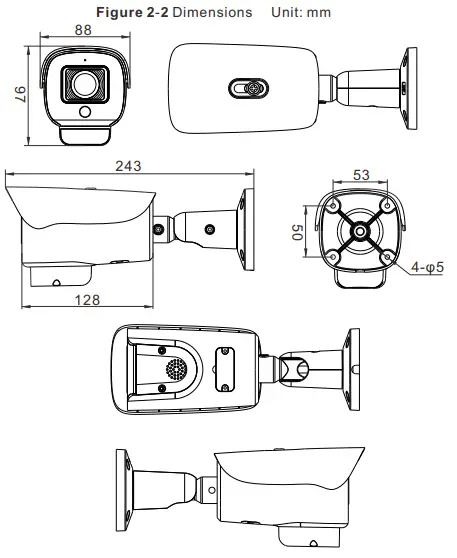 SUNELL SN-IPR8080CBAA-Z IR Bullet AI Network Camera - Fig 2