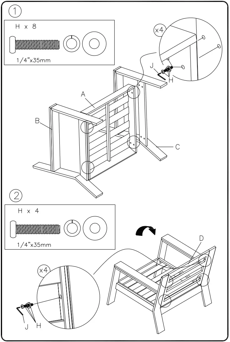 Ashley P514-820 Tropicava Lounge Chair - fig 1