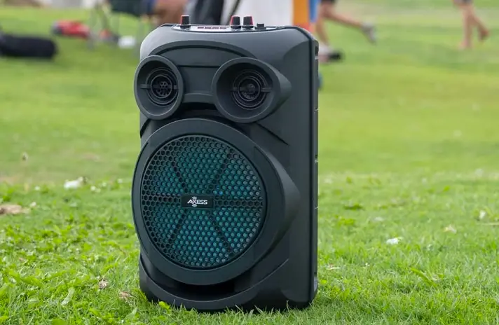 Axess Pabt6032 8 Inch Bluetooth Led Speaker With 1.5 Inch Tweeter User Manual Axess Pabt6032 8 Inch Bluetooth Led Speaker With 1.5 Inch Tweeter User Manual