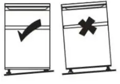 Midea HS-208FN 157L Upright Freezer- Door2