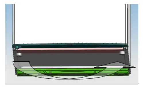 Midea HS-208FN 157L Upright Freezer- REVERSING15