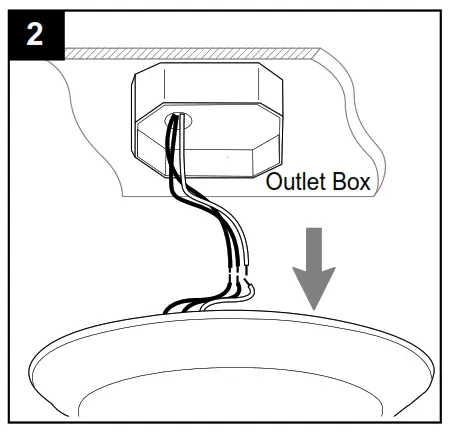 allen roth CLL14CH Flush Mount Ceiling Fixtur - ASSEMBLY INSTRUCTIONS 2