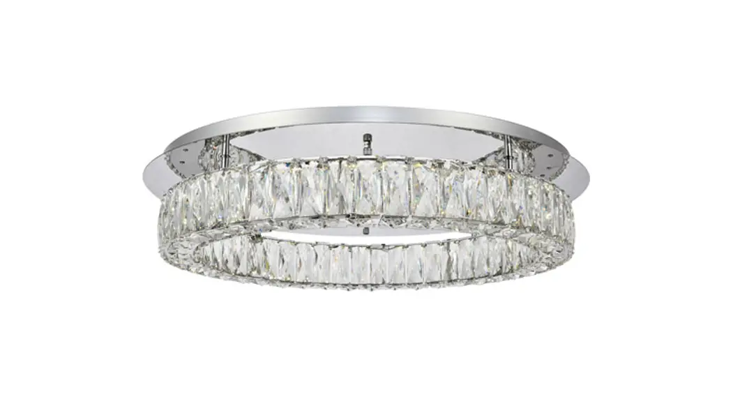 Allen Roth Cll14ch Flush Mount Ceiling Fixture Instruction Manual