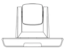 SoundDD USB HD PTZ Camera - Rear