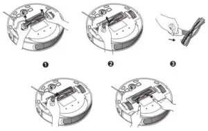 Clean the Rolling Brush