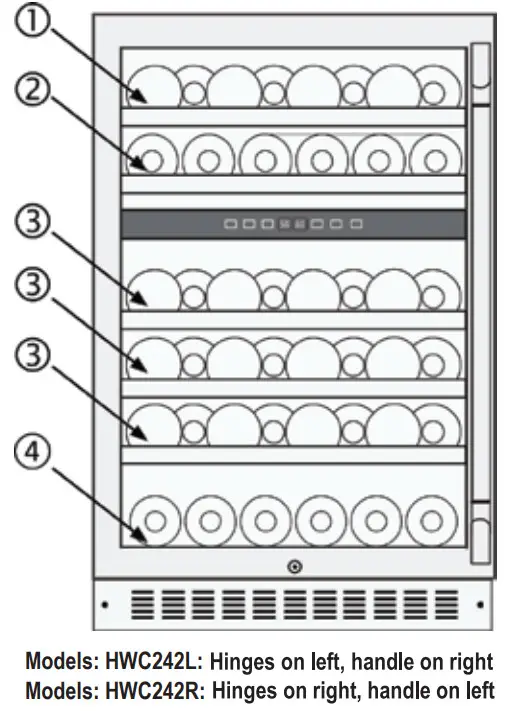 dacor Wine Cellar - Dual