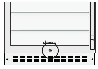 dacor Wine Cellar - door