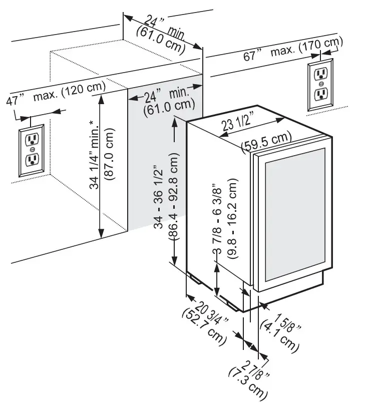 dacor Wine Cellar - powar