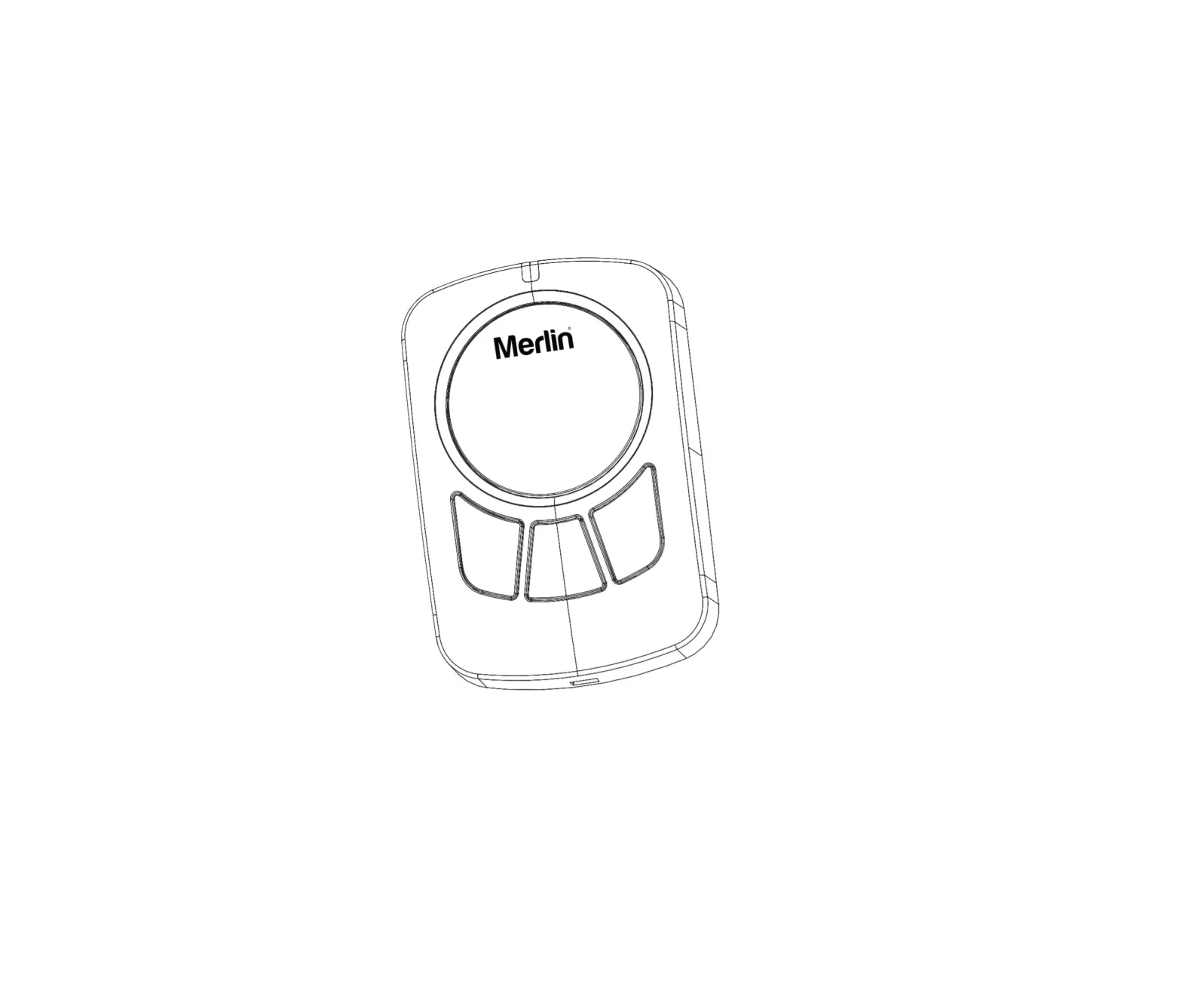 Merlin Four Button Wireless Wall Mount Remote Control E148m User Manual Merlin Four Button Wireless Wall Mount Remote Control E148m User Manual