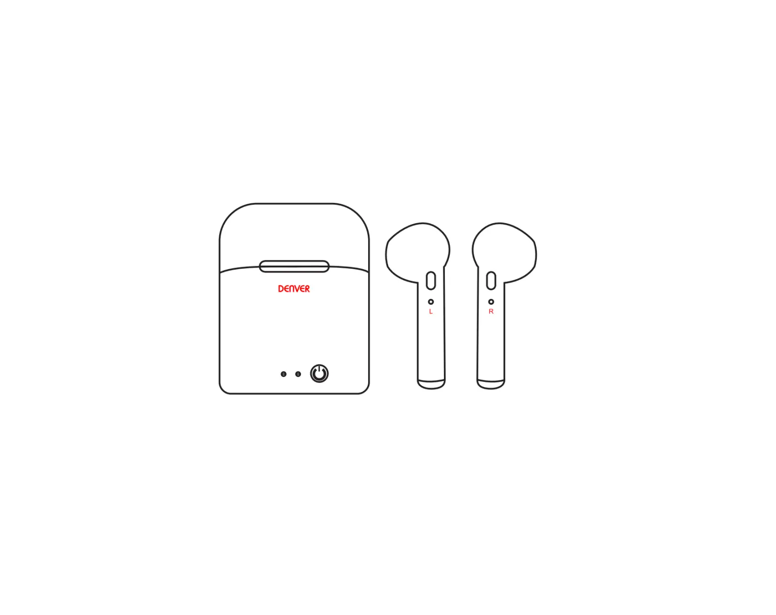 Denver True Wireless Twe-36mk3 Tws Earbuds User Manual