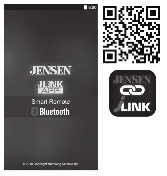 JENSEN MPR2121 Digital Media Receiver- APP Operation