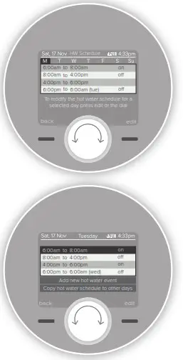 ideal HEATING Halo Combi Wi-Fi Wireless Boiler Thermostat- HOT WATER 1