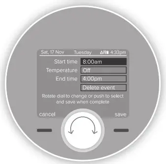 ideal HEATING Halo Combi Wi-Fi Wireless Boiler Thermostat- HOT WATER 2