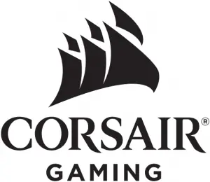 Corsair Gaming logo B-W