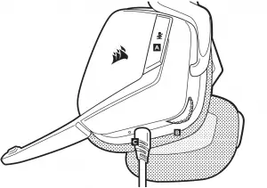 Corsair VOID PRO SURROUND Headset PRODUCT DETAIL