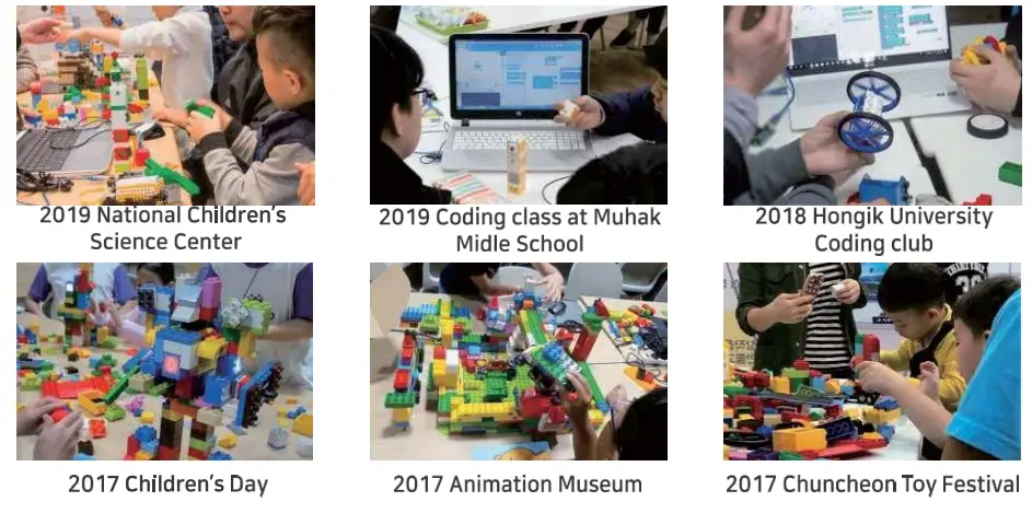 CREAMO ADDI001DI Smart Interactive Block - Pictures from Education Activities