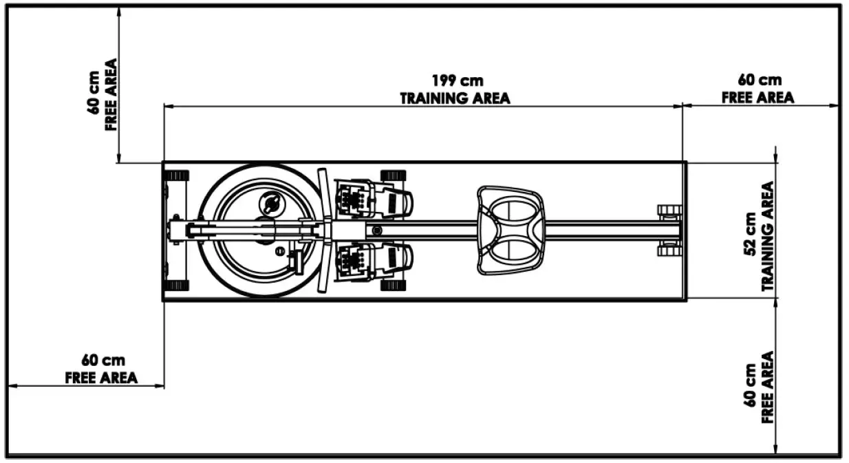 Live area and Training area