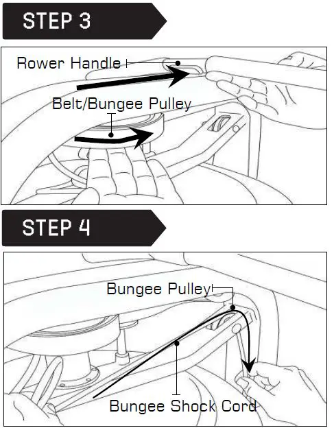 Reattaching the Rower Belt 2
