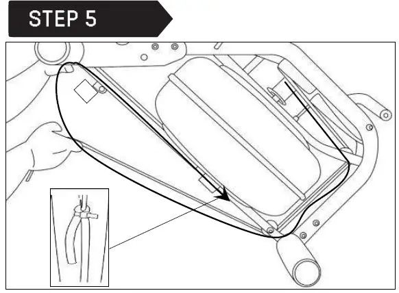 Reattaching the Rower Belt 3