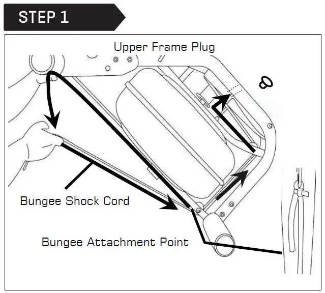 Removing the Bungee Shock Cord 1