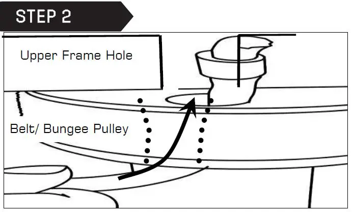 Removing the Bungee Shock Cord 2