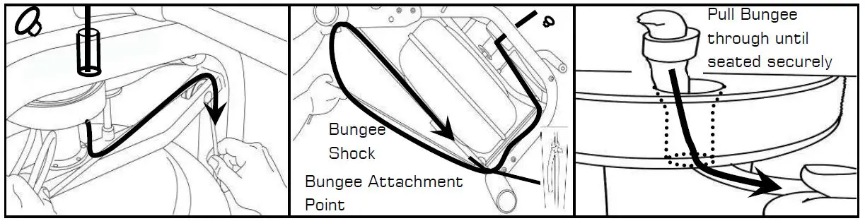 Replacing the Bungee Shock Cord