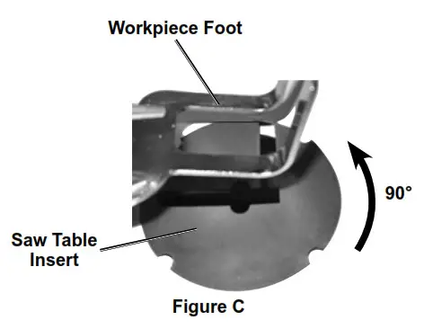 HARBOR FREIGHT 62519 16 Inch Variable Speed Scroll Saw- Figure C